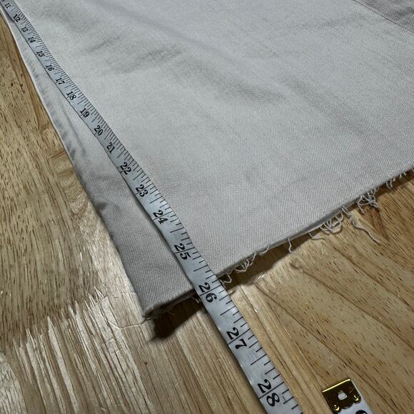 AG Adriano Goldschmied NWT The Etta High Waist Crop Raw Hem Jeans Size 32R - Picture 11 of 11